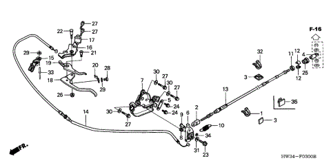 TRIM LEVER@TRIM CABLE