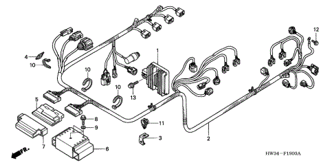 WIRE HARNESS (ENGINE)