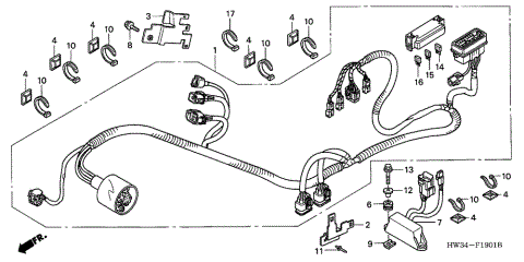 WIRE HARNESS (FRAME)