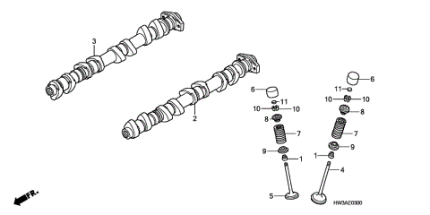 CAMSHAFT@VALVE