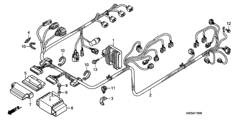 WIRE HARNESS (ENGINE)