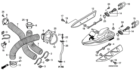 SPONSON@AIR VENT TUBE