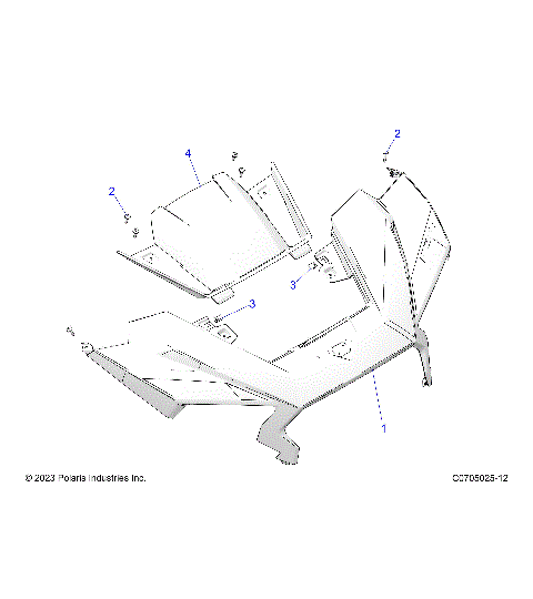 BODY, HOOD - Z25NMF99A4/A5/B4/B5 (C0705025-12)