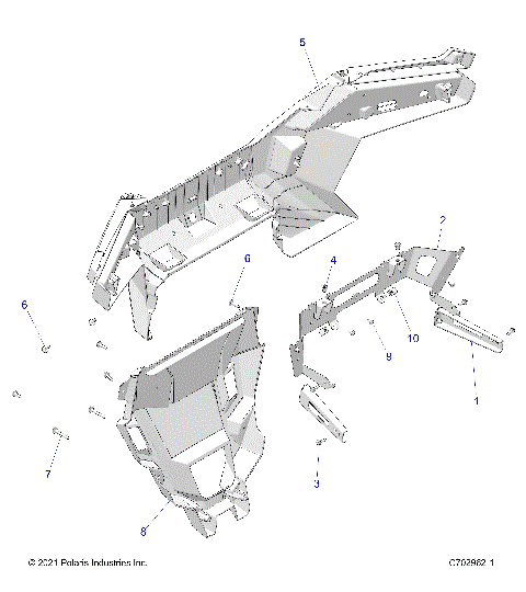 BODY, REAR BUMPER, - Z23G4C92AL/BL (C702962)