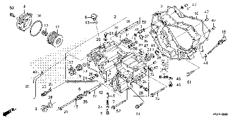 FRONT CRANKCASE COVER (1)