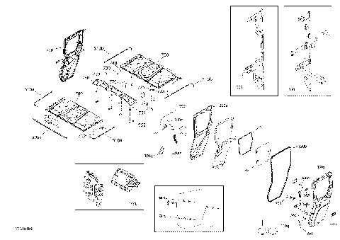 09- Enclosure Cab - HD10 - XT CAB - North America - Rear Doors & Roof Section