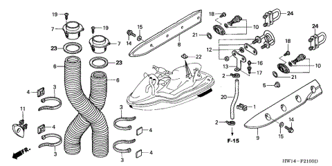 SPONSON@AIR VENT TUBE