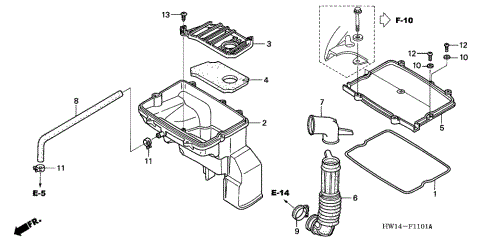 AIR CLEANER              (TURBO'02-'03)