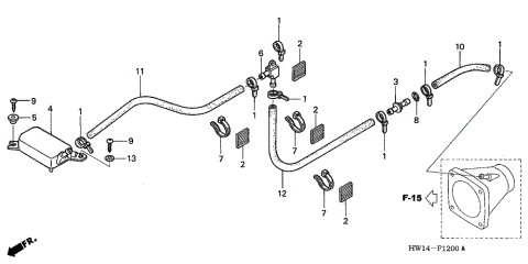 BILGE STRAINER ('02-'03)