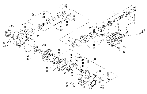 FRONT DRIVE GEARCASE ASSEMBLY [89009]