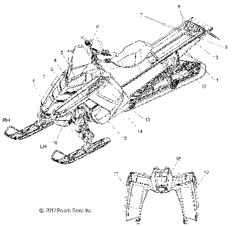 BODY, DECAL, SNOW CHECK OPTIONS - S13CG8/CH8 ALL OPTIONS (49SNOWDECAL13SCPRMK)