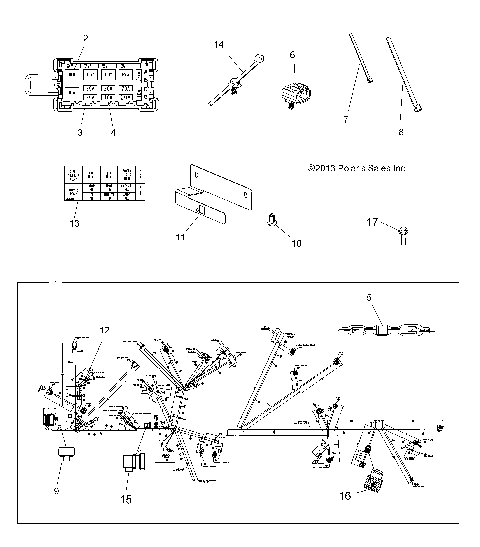 ELECTRICAL, HARNESS, NON-EPS - A14GH85AD (49ATVHARNESS14850SCRAM)