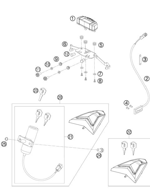 INSTRUMENTS / LOCK SYSTEM          