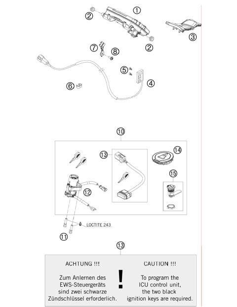 INSTRUMENTS / LOCK SYSTEM          