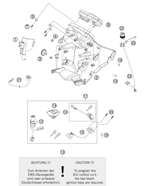 INSTRUMENS / LOCK SYSTEM           