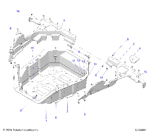 BODY, CARGO BOX - Z25RPP2KAE/BE (C750604)