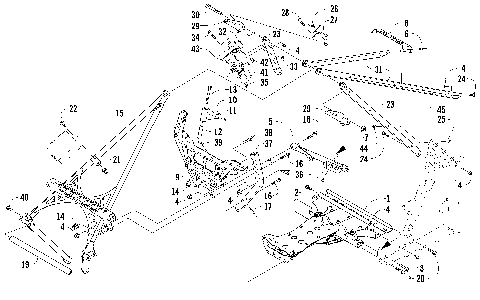 FRONT FRAME AND STEERING SUPPORT ASSEMBLY [88783]