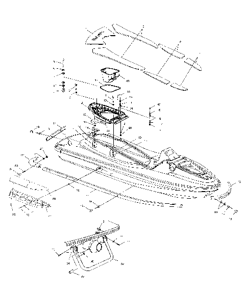HULL and BODY - W015099D (4964866486A005)