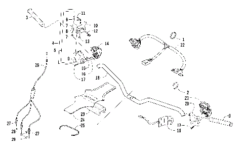 HANDLEBAR AND CONTROLS [97036]