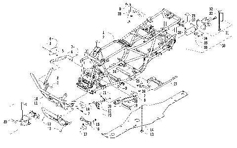 FRAME AND RELATED PARTS [96478]