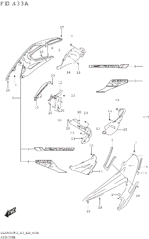 SIDE COVER (DL1050RC)