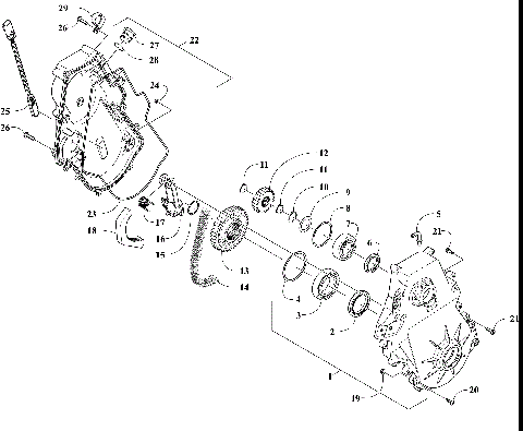 CHAIN CASE ASSEMBLY [108910]