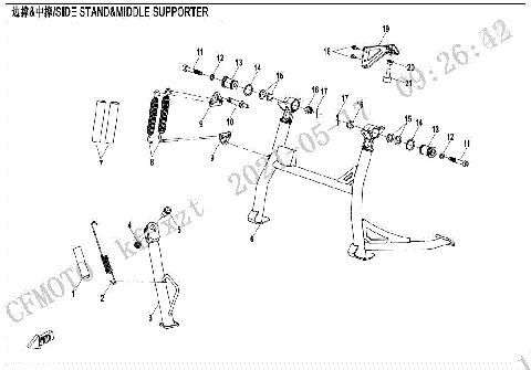 SIDE STAND & MAIN STAND