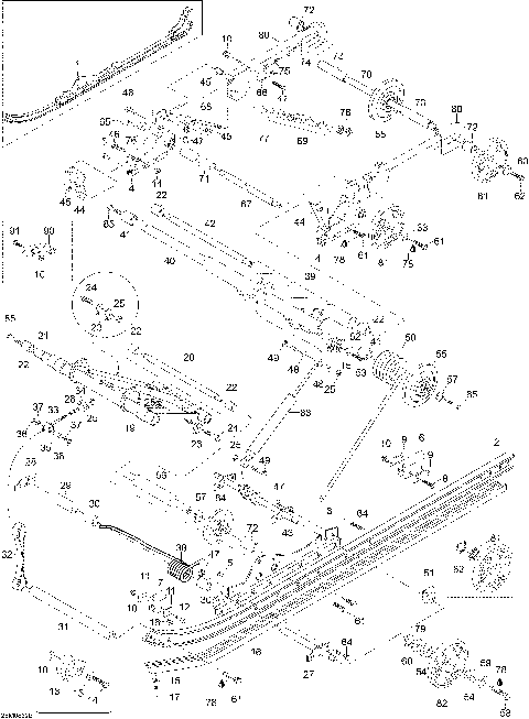 08- Rear Suspension WT 550F