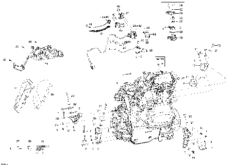01- Engine And Engine Support - 1200 4-TEC