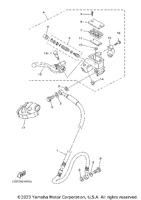 FRONT MASTER CYLINDER