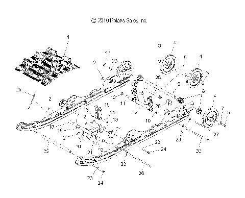 SUSPENSION, REAR - S11MX6JSA/JEA (49SNOWSUSPRR11600RCR)