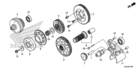 PRIMARY DRIVE GEAR