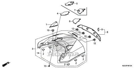REAR CENTER TOP COVER