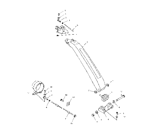 STEERING HANDLEPOLE - W035402DA (4981108110A09)