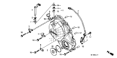 RIGHT CRANKCASE COVER (2)