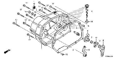 RIGHT CRANKCASE COVER