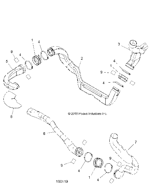 BODY, CLUTCH DUCTS - A16SXN85A3 [100119]