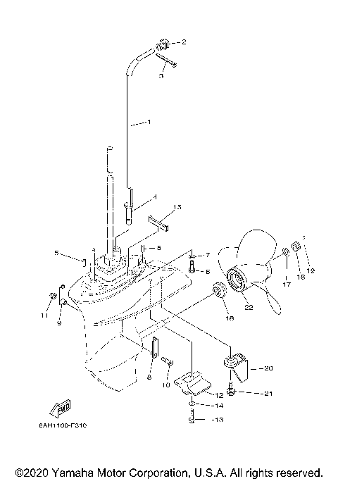 LOWER CASING DRIVE 2