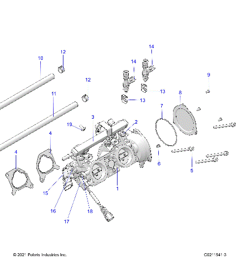 ENGINE, THROTTLE BODY - A26SXZ85A9/AN/AZ (C0211541-3)