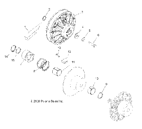 DRIVE TRAIN, SECONDARY CLUTCH - R10RH45AG/AH/AR (49RGRCLUTCHDVN10450)
