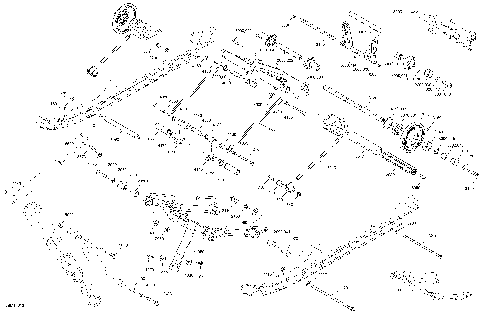 08- Rear Suspension MXZ - 600 CARB - Superior
