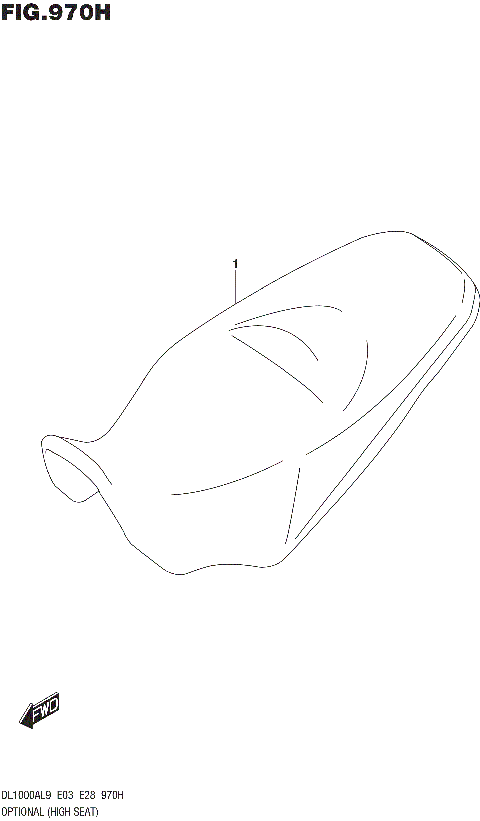 OPTIONAL (HIGH SEAT) (DL1000XAL9 E28)