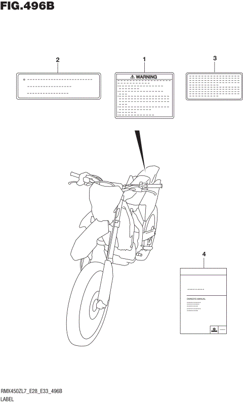 LABEL (RMX450ZL7 E33)