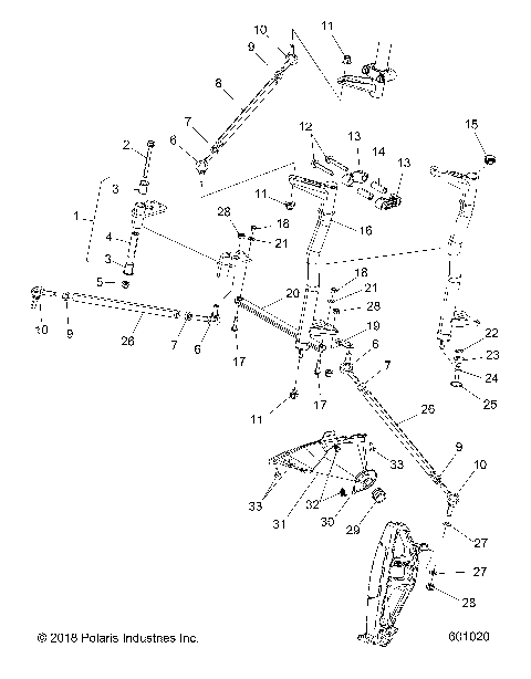 STEERING, LOWER - S19EHM8R ALL OPTIONS (601020)