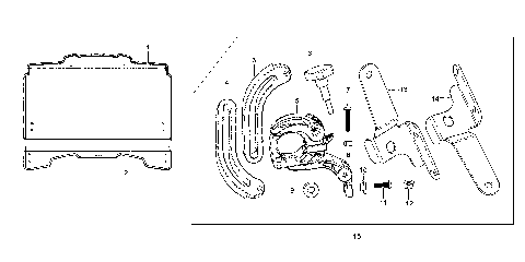 2-PIECE POLY WINDSCREEN