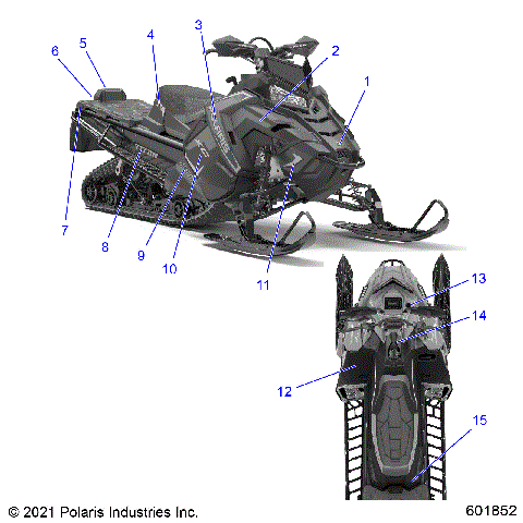BODY, DECAL  XC, BLACK SIDE PANEL OPTION - S22FJP8PS/PE (601560)