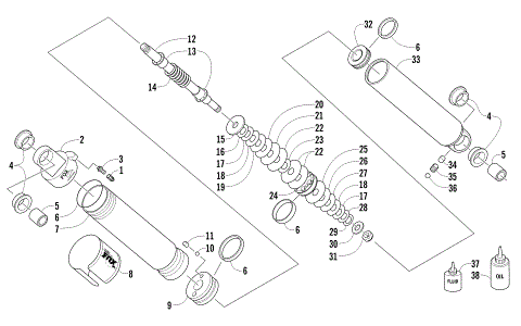 FRONT SUSPENSION SHOCK ABSORBER
