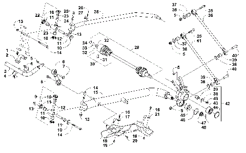 REAR SUSPENSION ASSEMBLY [301019]