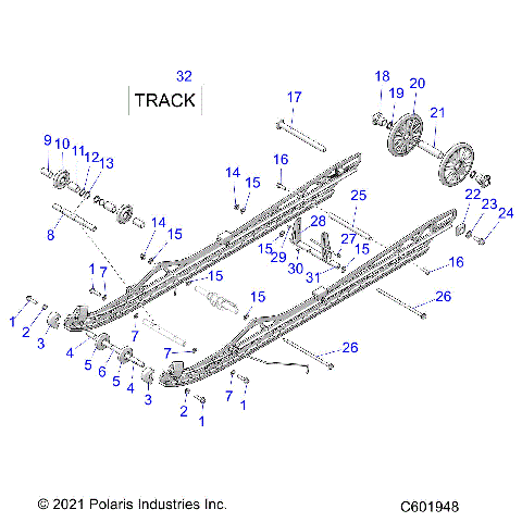 SUSPENSION, REAR, 2.75