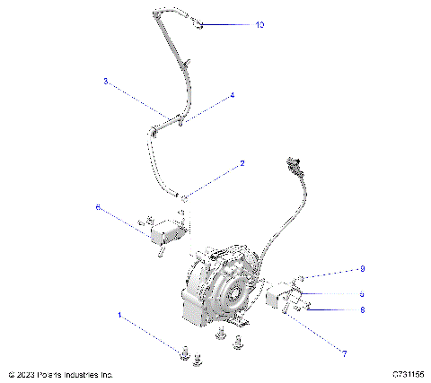 DRIVE TRAIN, FRONT GEARCASE MOUNTING - R26RRP99CN (C731155)